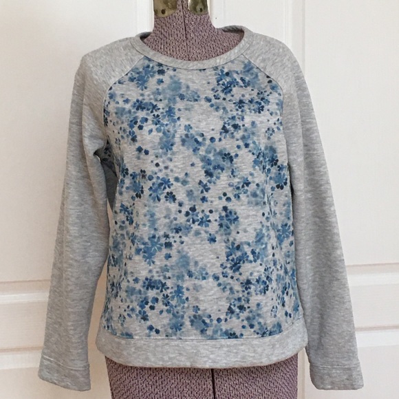 AIKO Floral Print Sweatshirt - Picture 1 of 9